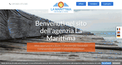 Desktop Screenshot of lamarittima.com